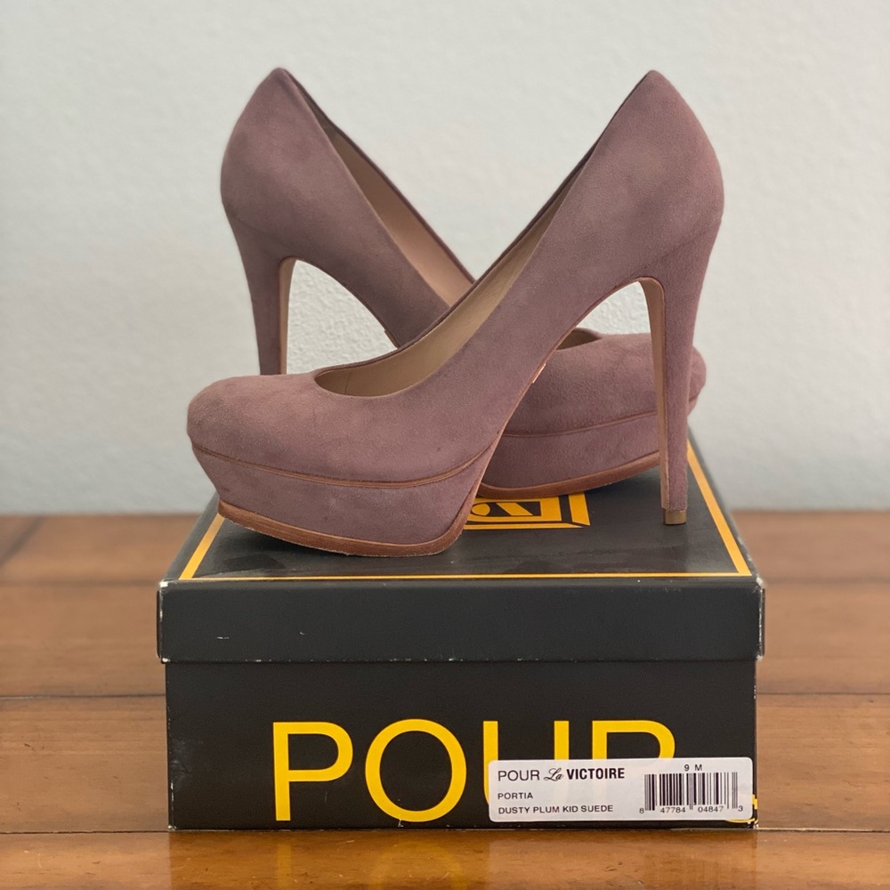 Pour la Victoire high heels size 9